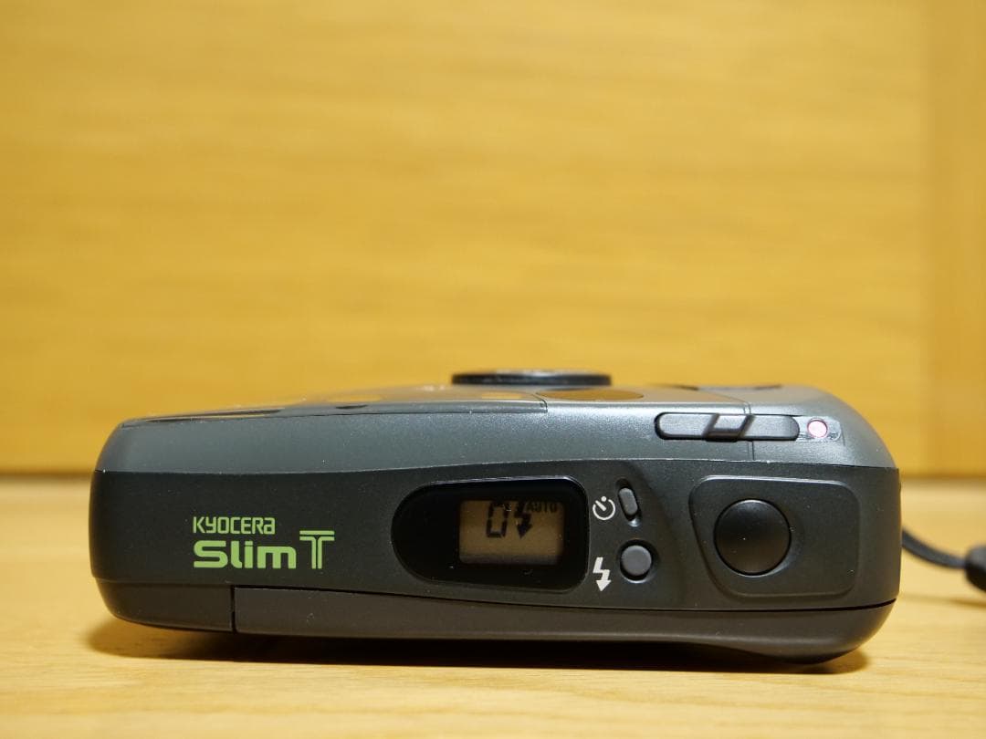 KYOCERA Slim-T フイルムカメラ オリーブ色
