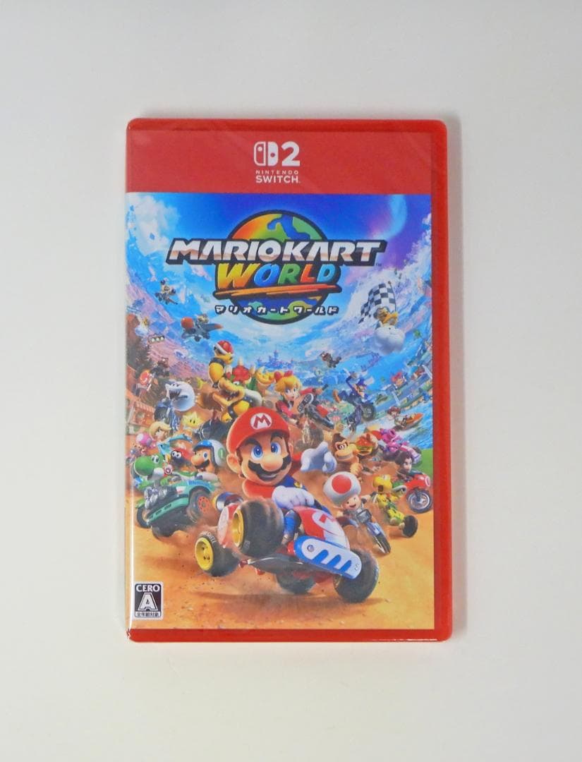 ☆新品 未開封☆マリオカート ワールド☆パッケージ版☆SWITCH2☆スイッチ2