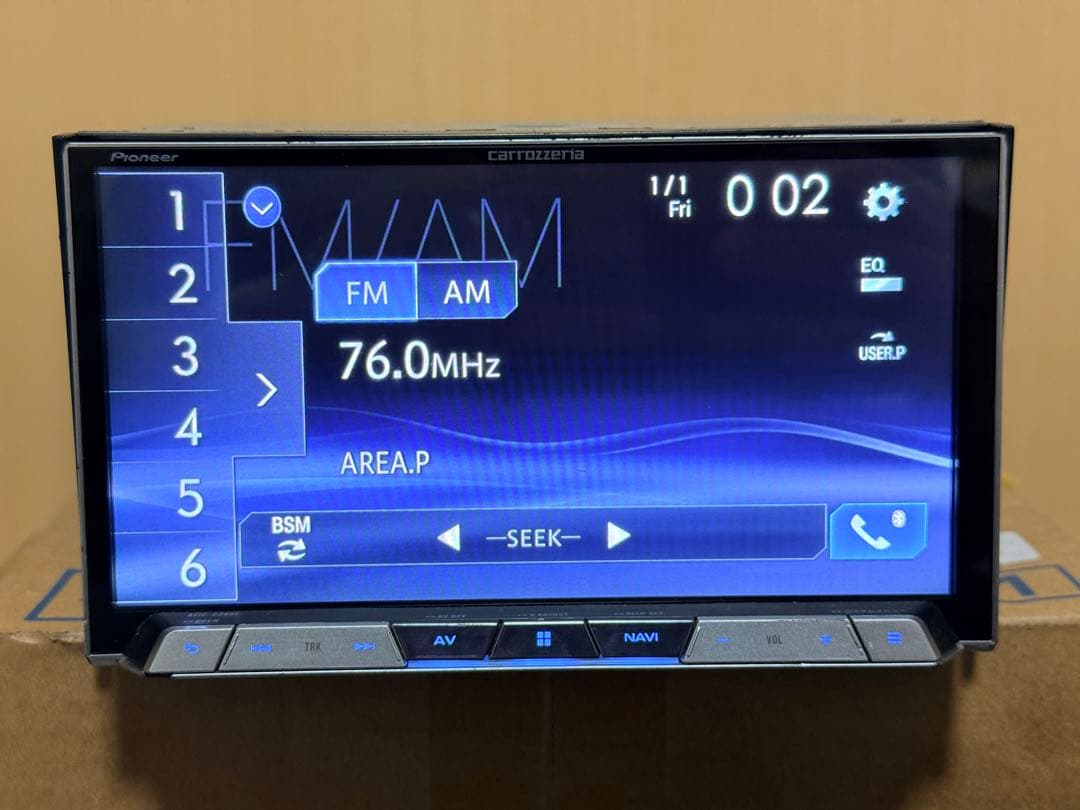 carrozzeria カーナビAVIC-CZ901 map data 2017