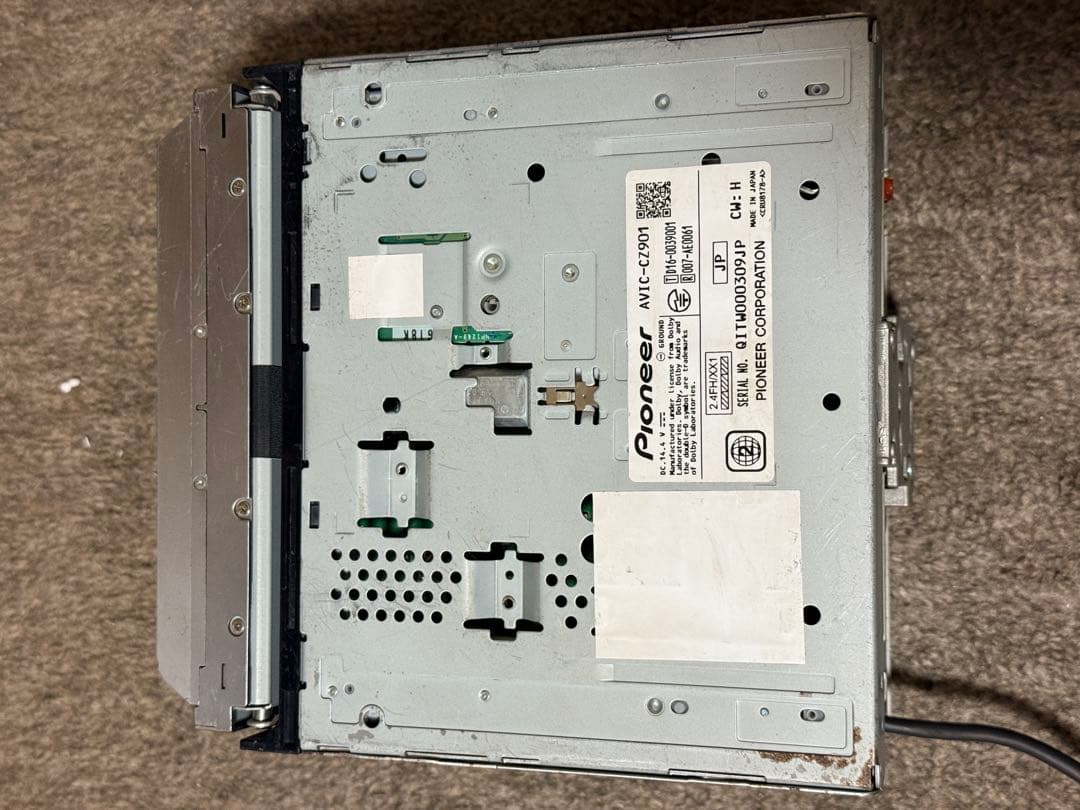 carrozzeria カーナビAVIC-CZ901 map data 2017