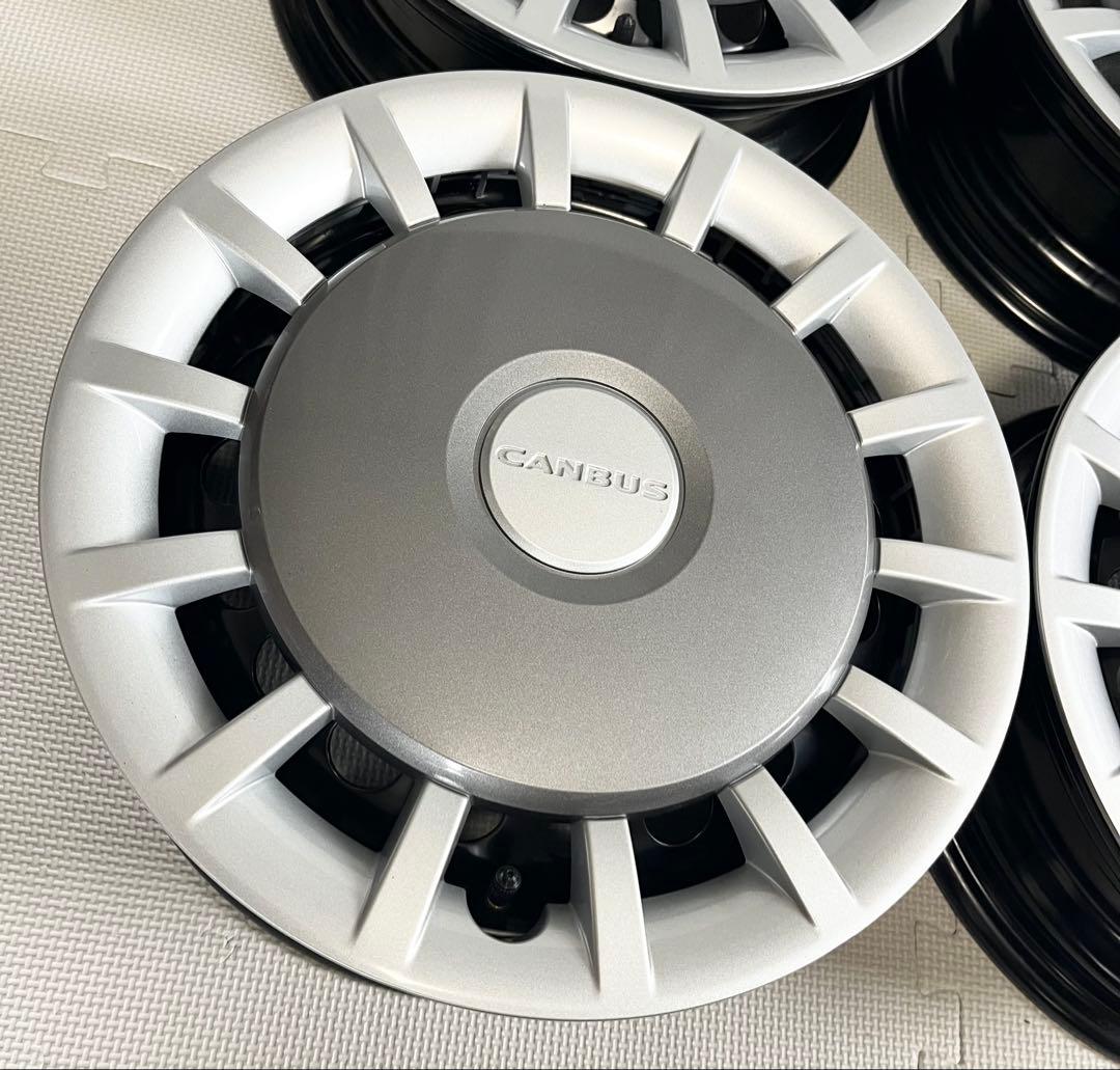 ダイハツ　ムーヴキャンバス　14インチホイール4本　ホイールキャップ、ナット付