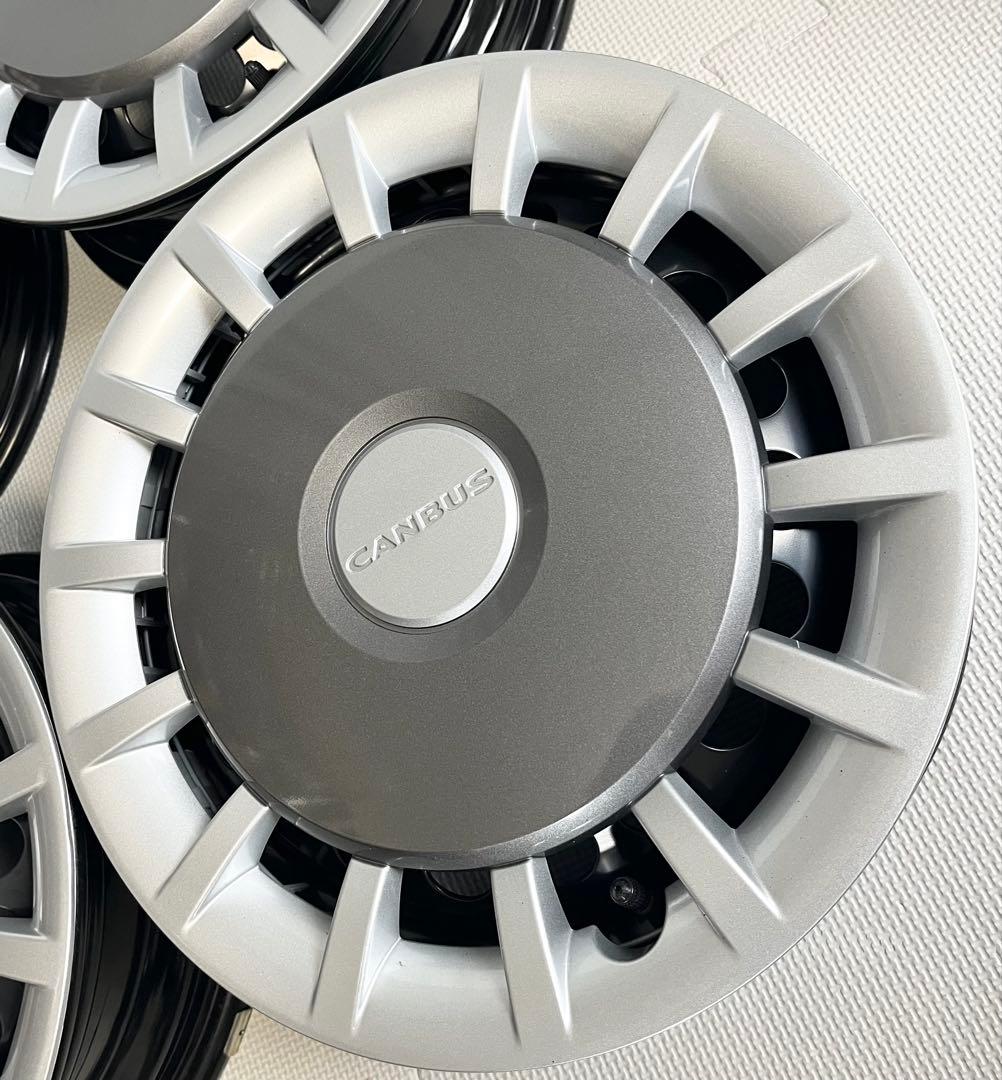 ダイハツ　ムーヴキャンバス　14インチホイール4本　ホイールキャップ、ナット付