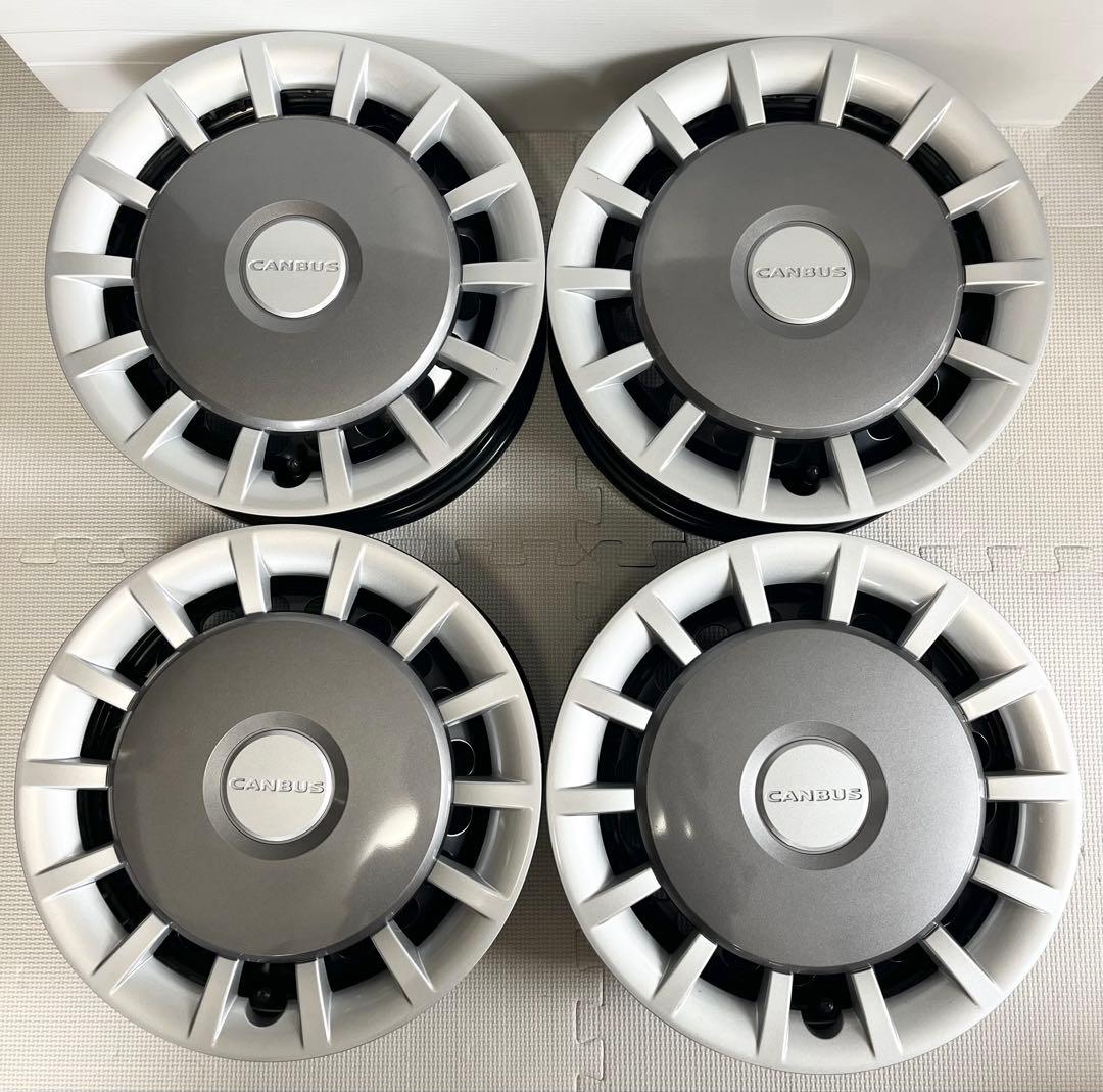 ダイハツ　ムーヴキャンバス　14インチホイール4本　ホイールキャップ、ナット付