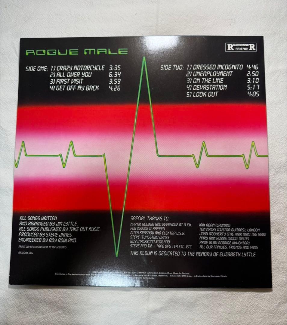 洋楽 ROGUE MALE / First Visit / LP