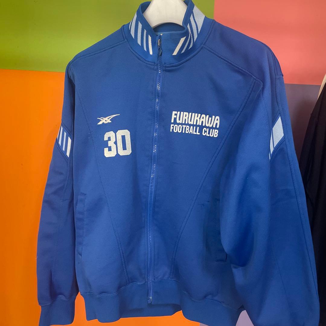 asics 古河電工 ジェフ千葉 サッカー ジャージ 30番 激レア