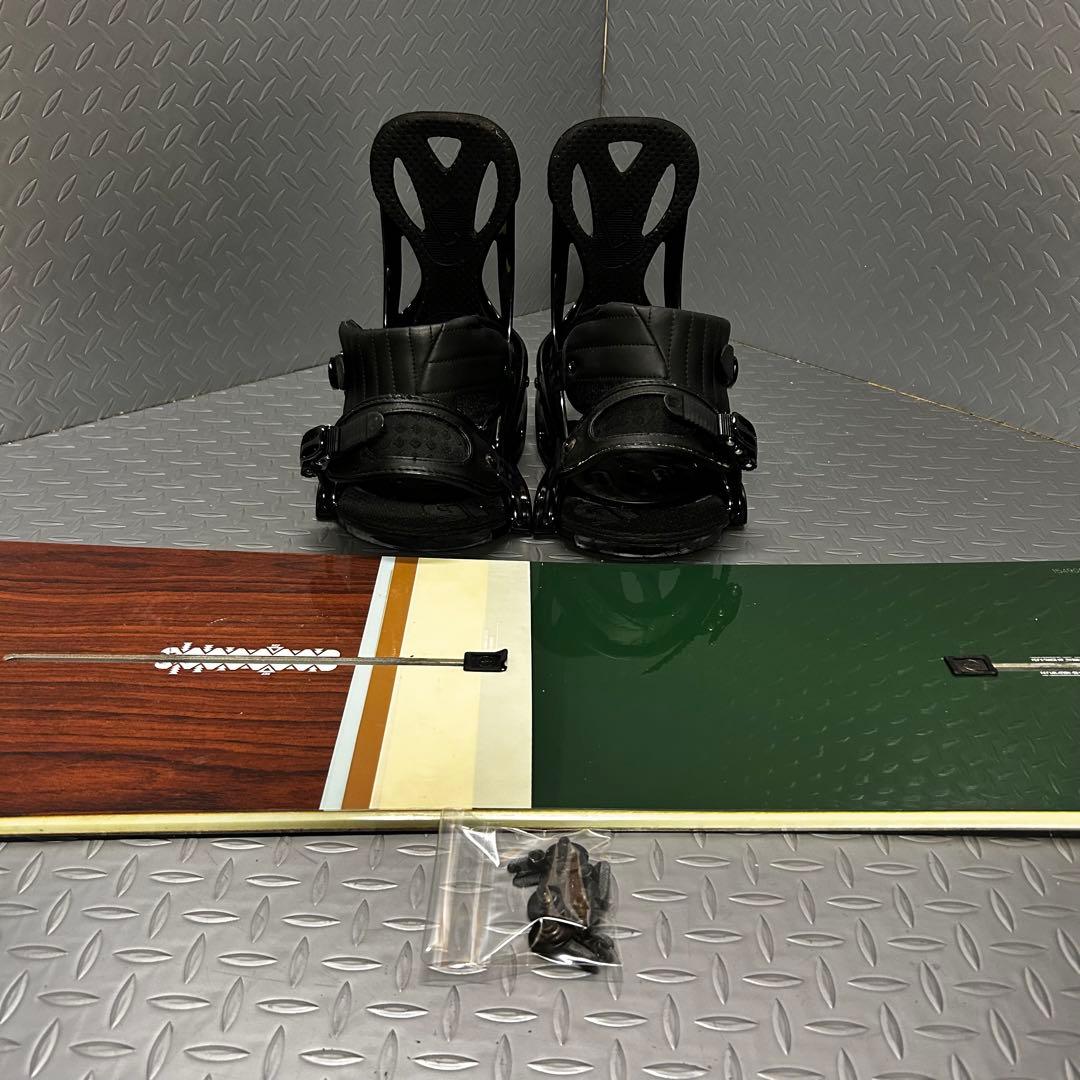 【中・上級者】バートン バラクーダ 153cm スノーボード 2点セット