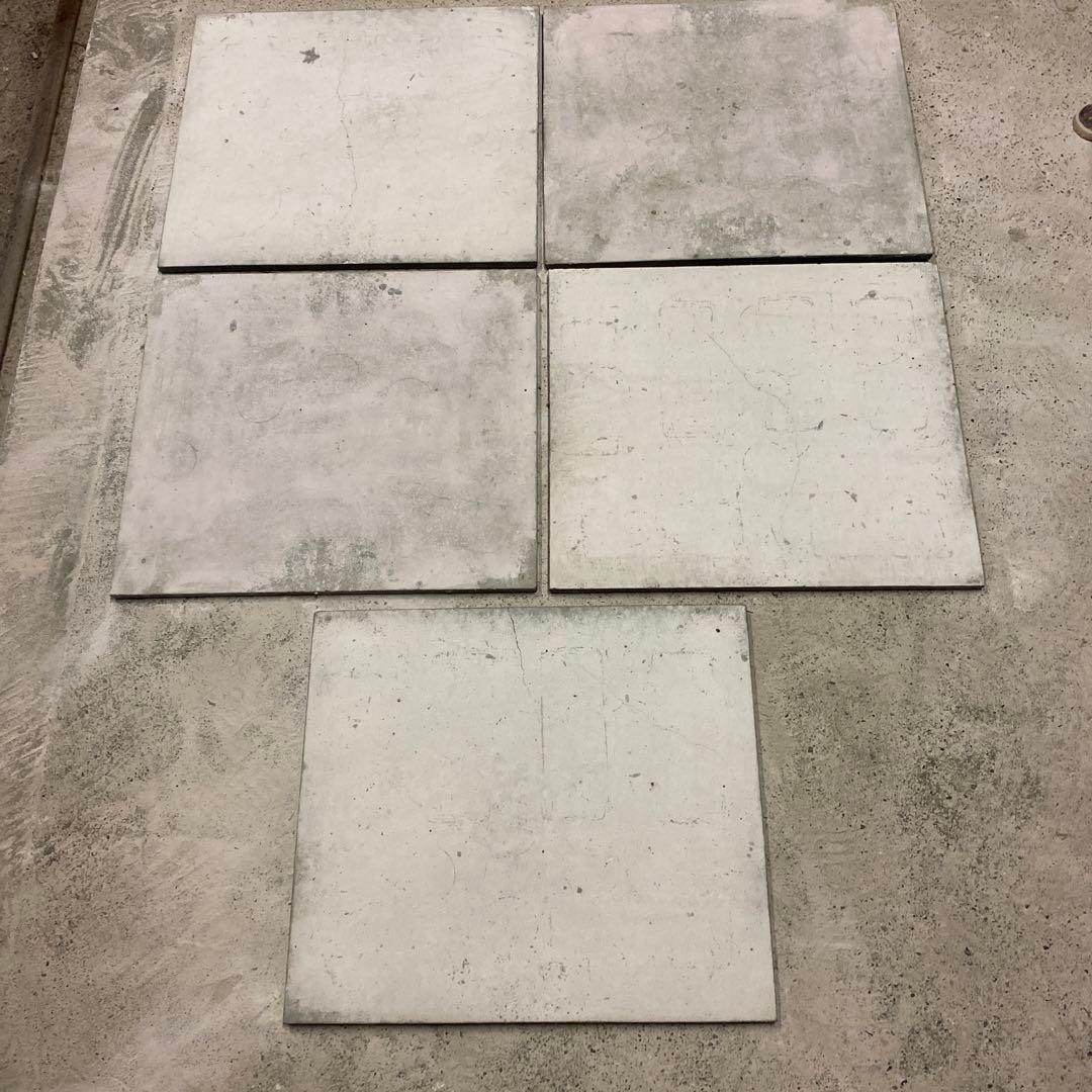 【中古品】陶芸　棚板35×40(厚10mm)5枚組29(スリット無し)