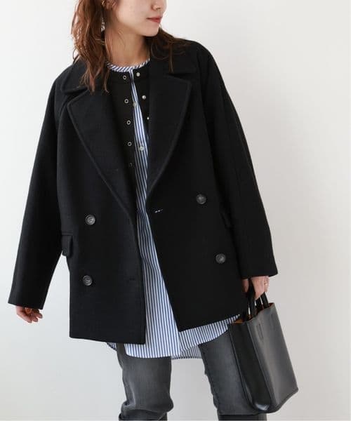 ジャーナルスタンダードレリューム尾州ウールショートPコート