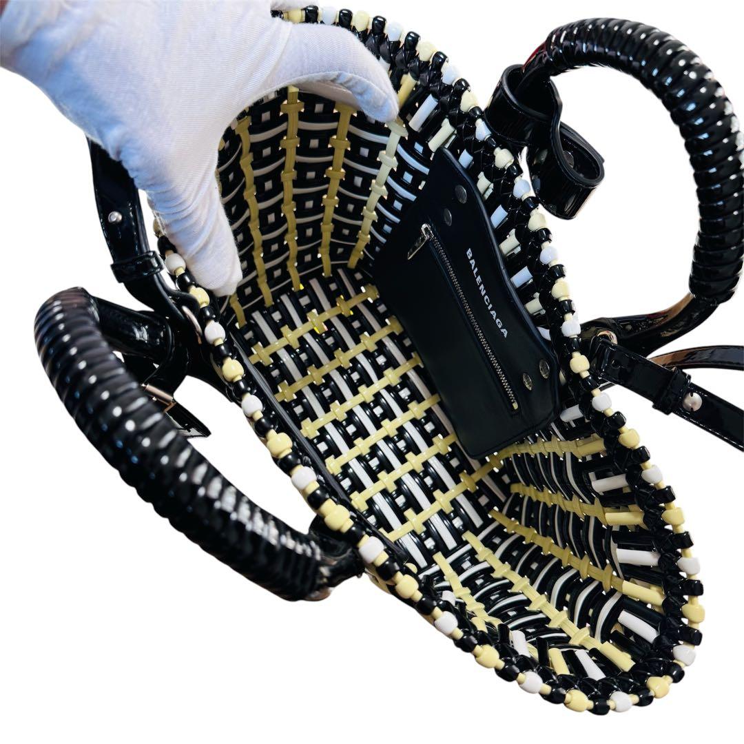 【極美品】 バレンシアガ ビストロ バスケット かごバッグ ショルダーバッグ