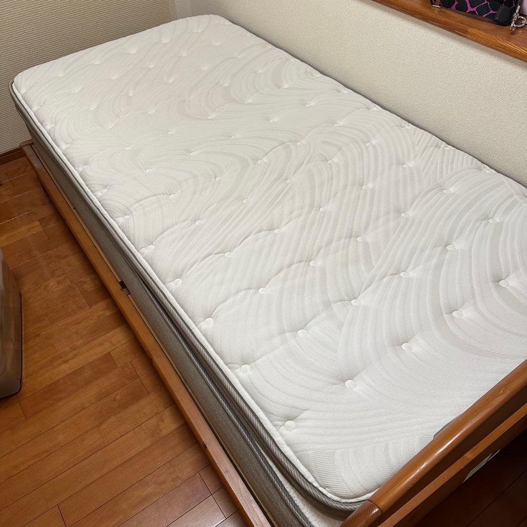 【※6/10まで】ニトリシングルマットレス（NスリープラグジュアリーL2-02）