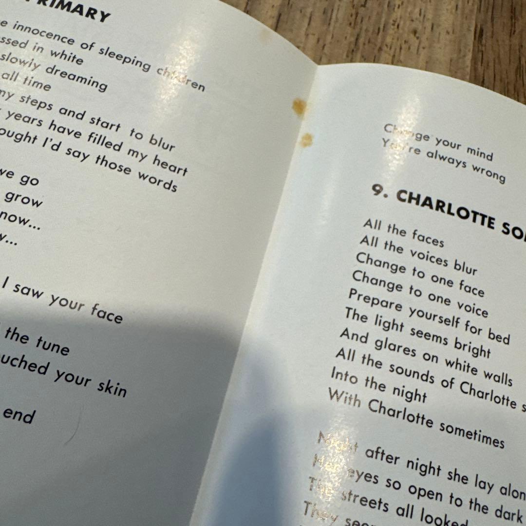 レア！Staring At The Sea • The Images 日本盤LD