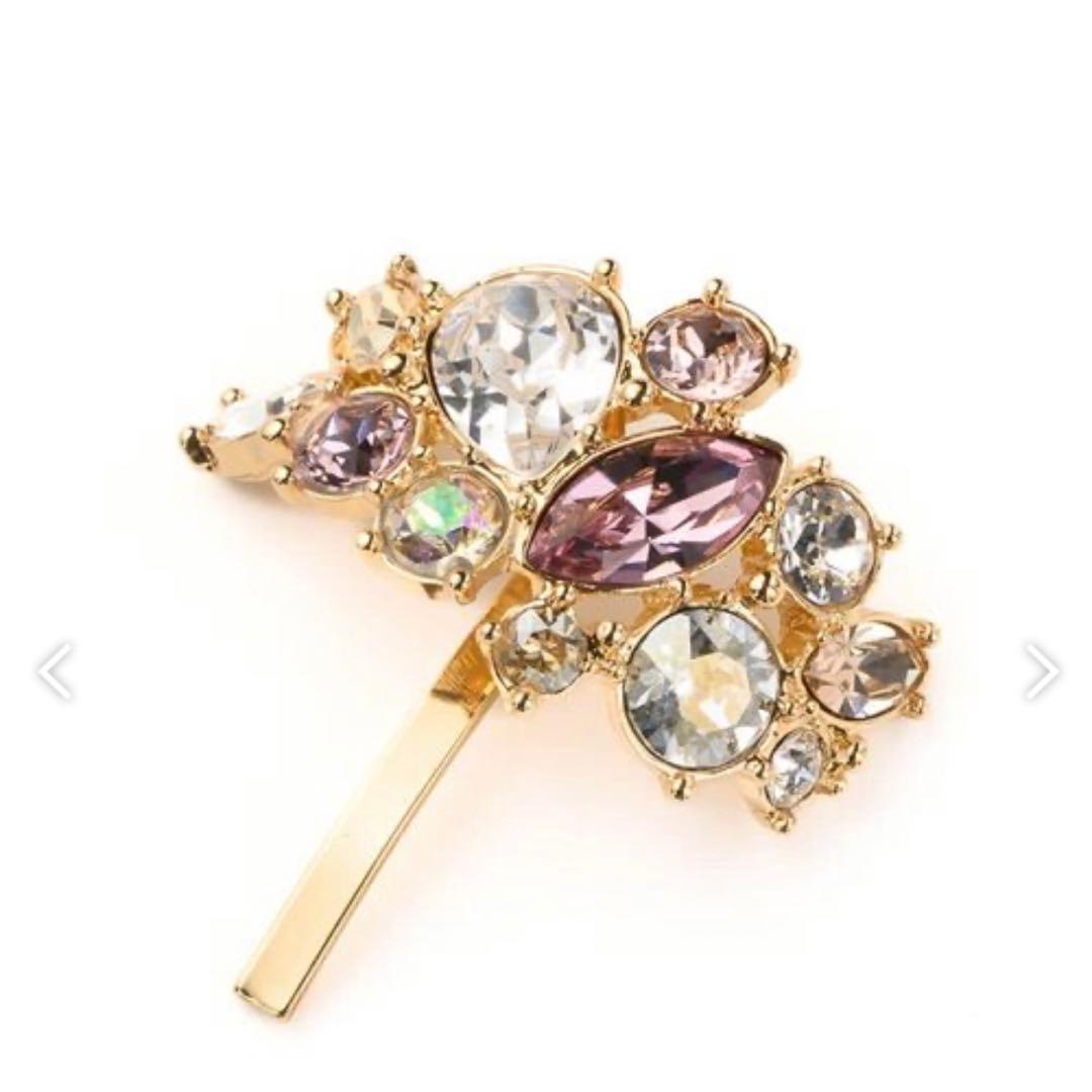 【新品未使用】コンプレックスビズ　クリスタルブライトポニーフック　クリップ