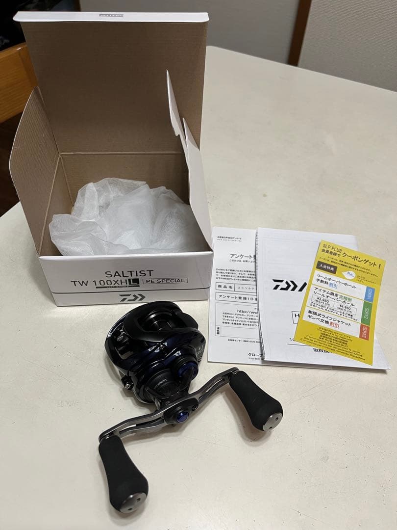 リール SALTIST TW 100XHL PE SPECIAL