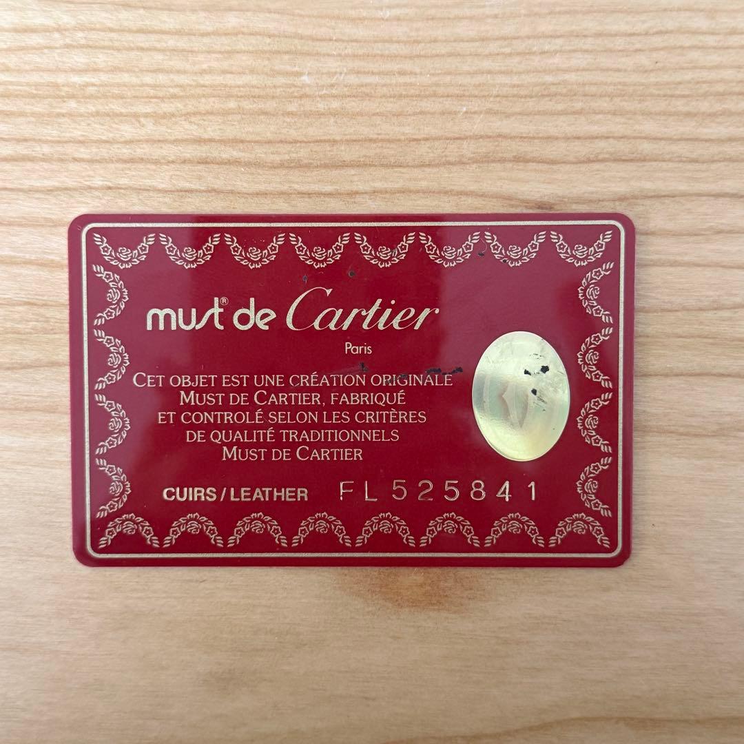 Cartier カルティエ ショルダーバッグ マストライン ゴールド金具 バッグ