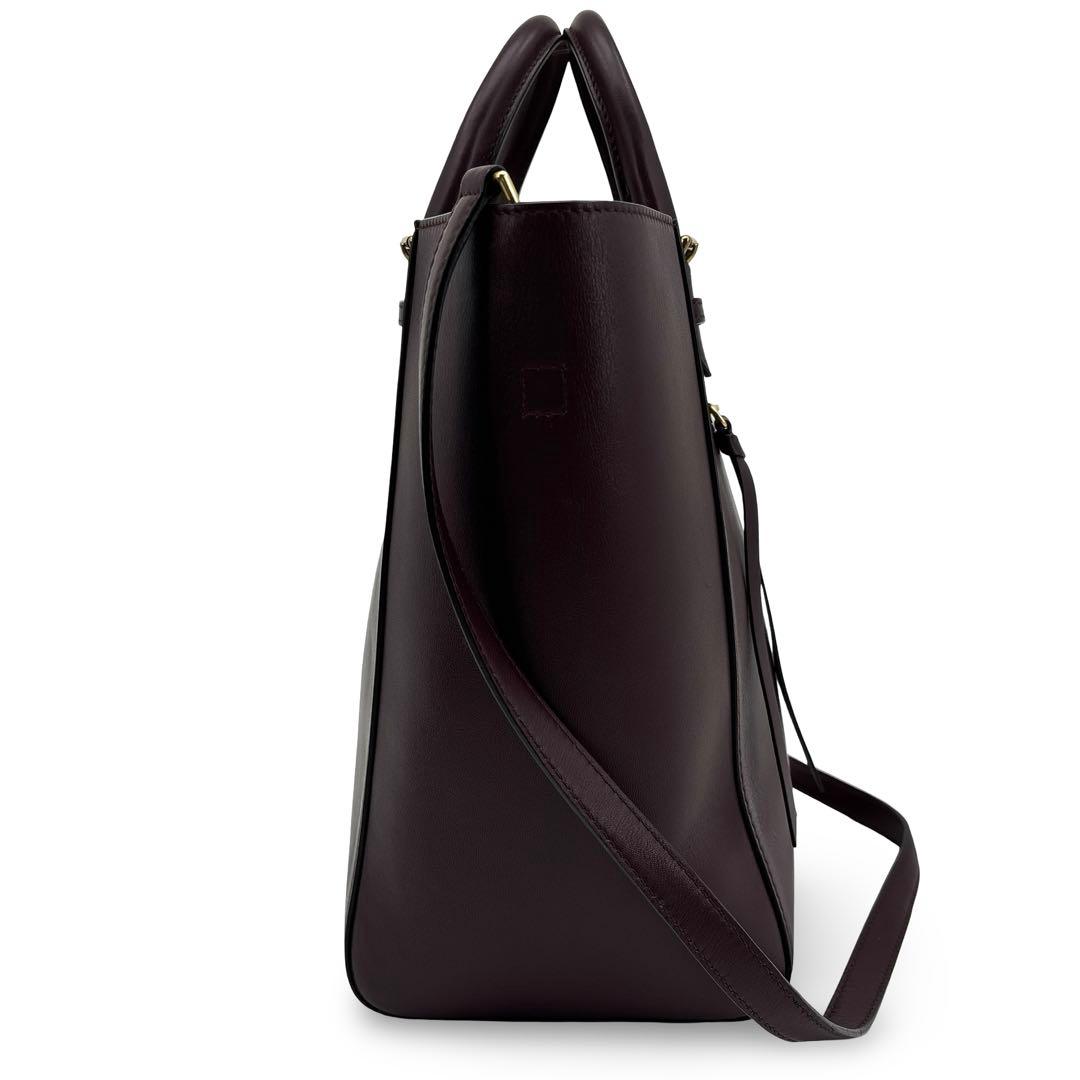 極美品】J&M　トートバッグ ハンドバッグ　２WAY 革　OLIVIA オリビア