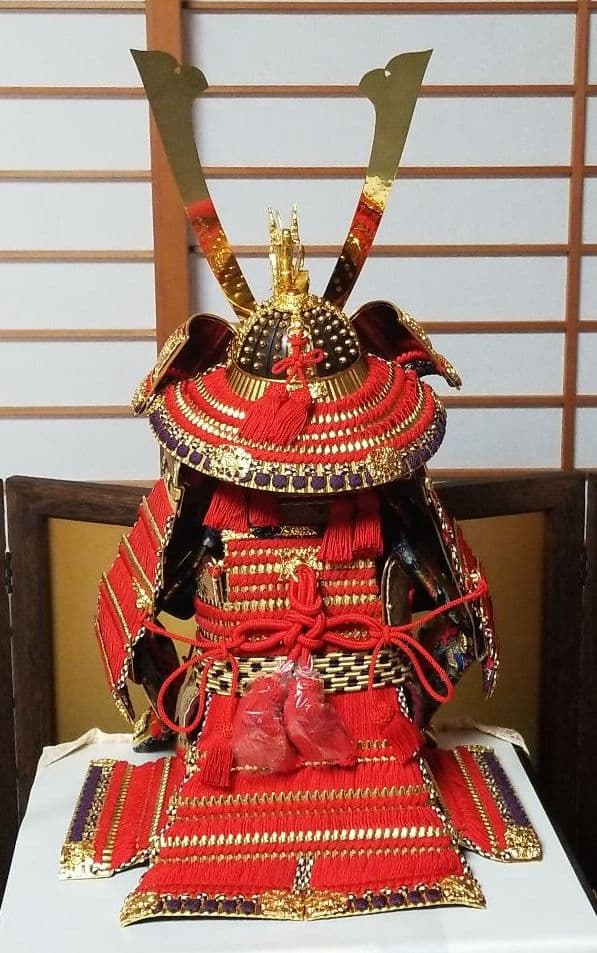 五月人形　平安一水作　15号鎧飾り