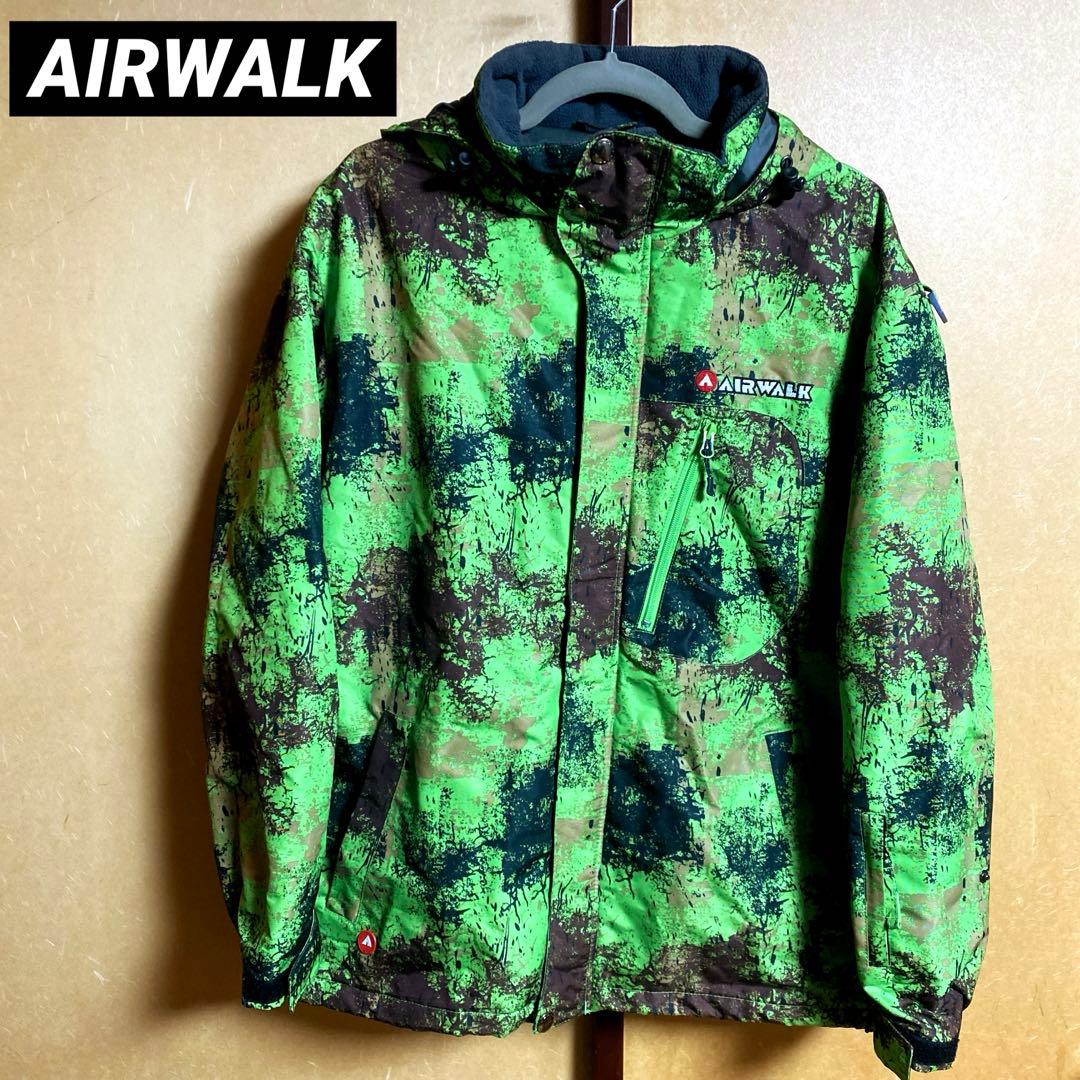 AIRWALK カモフラージュ スノーボードジャケット　ストリート　y2k