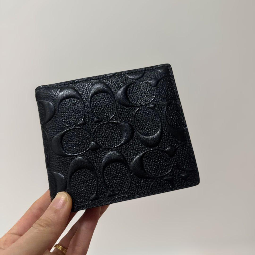 COACH メンズ　二つ折り財布