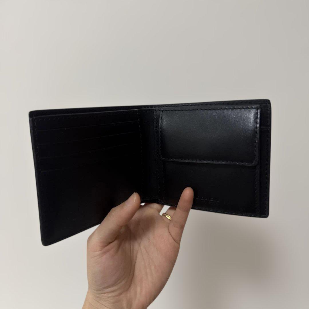 COACH メンズ　二つ折り財布