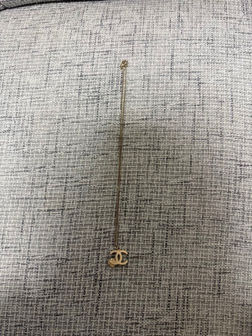 CHANEL CCロゴカメリアネックレス