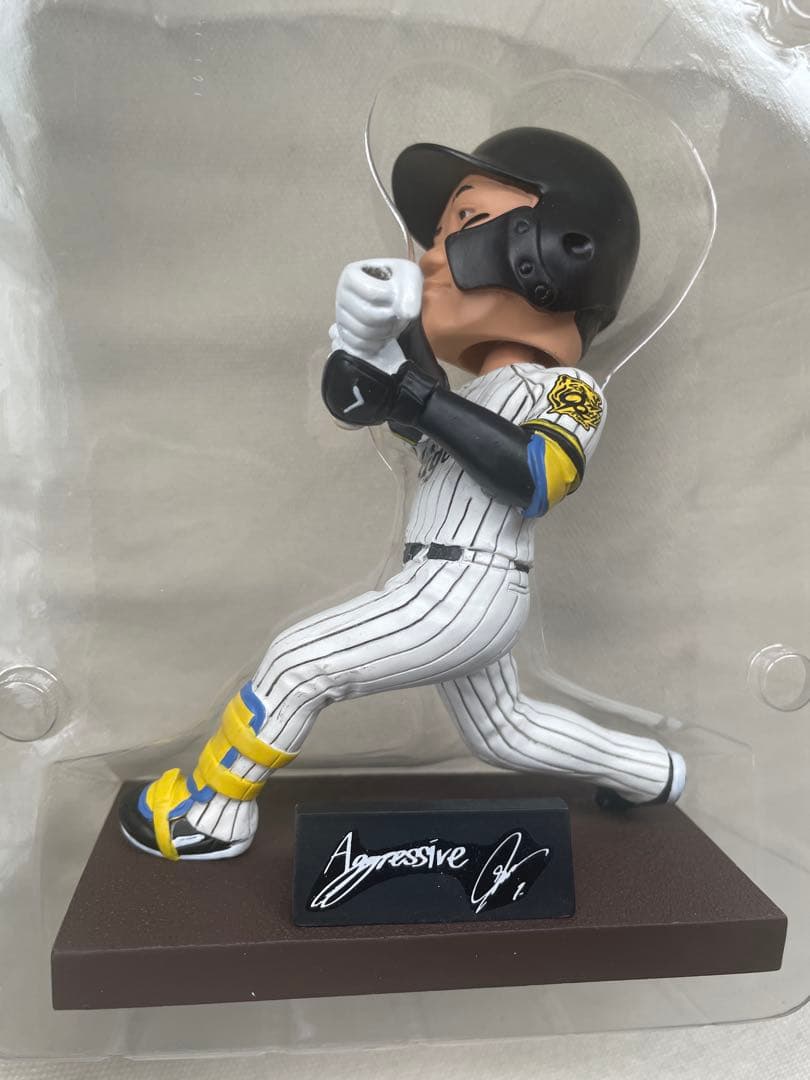 阪神タイガース　森下翔太選手 ボブルヘッド人形