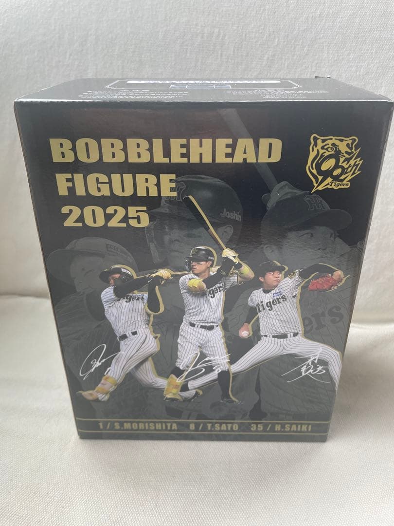 阪神タイガース　森下翔太選手 ボブルヘッド人形