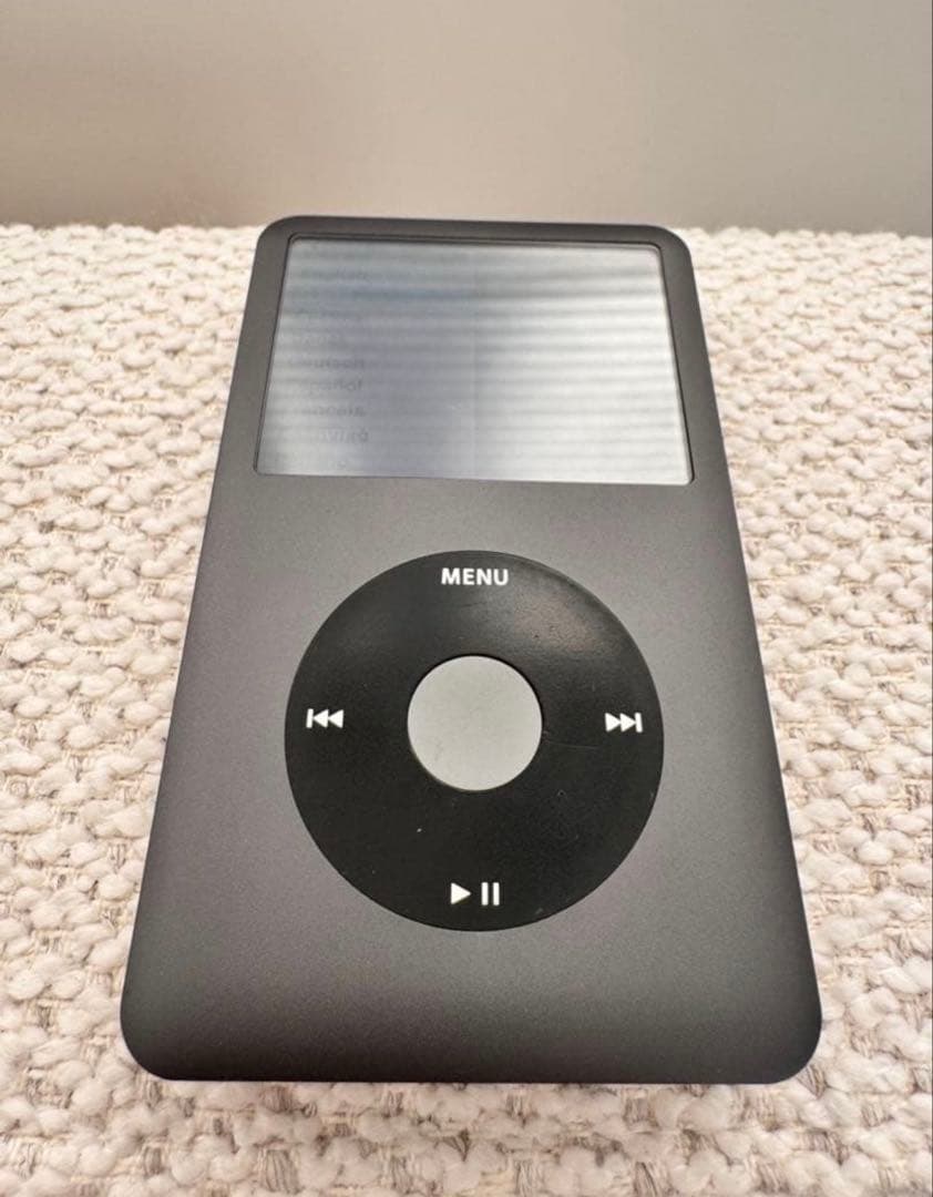 【極美品】iPod classic 第7世代 160GBブラック 新品バッテリー