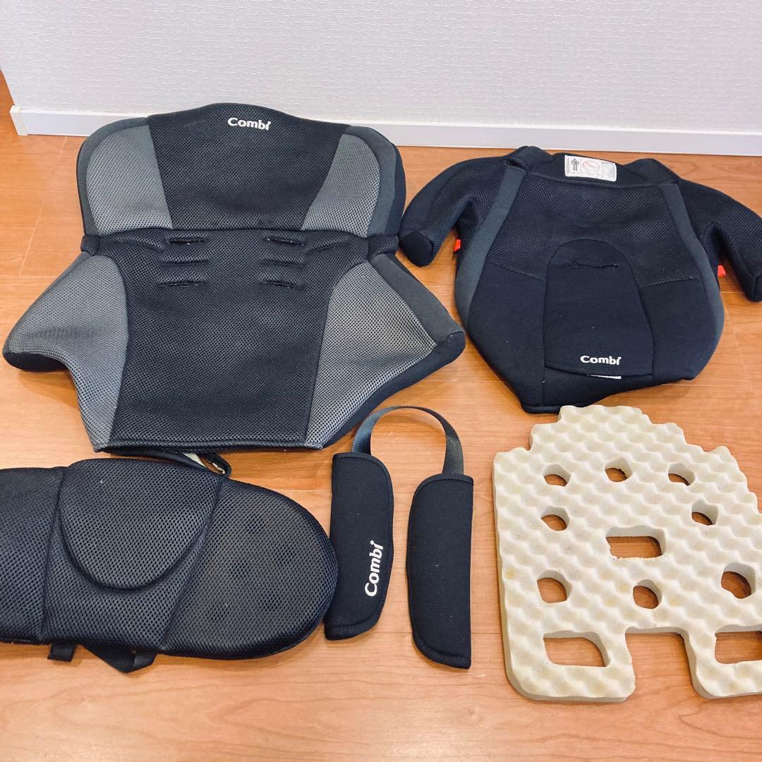 コンビ　ジョイトリップ エアスルーGG ブラック　ジュニアシート　combi