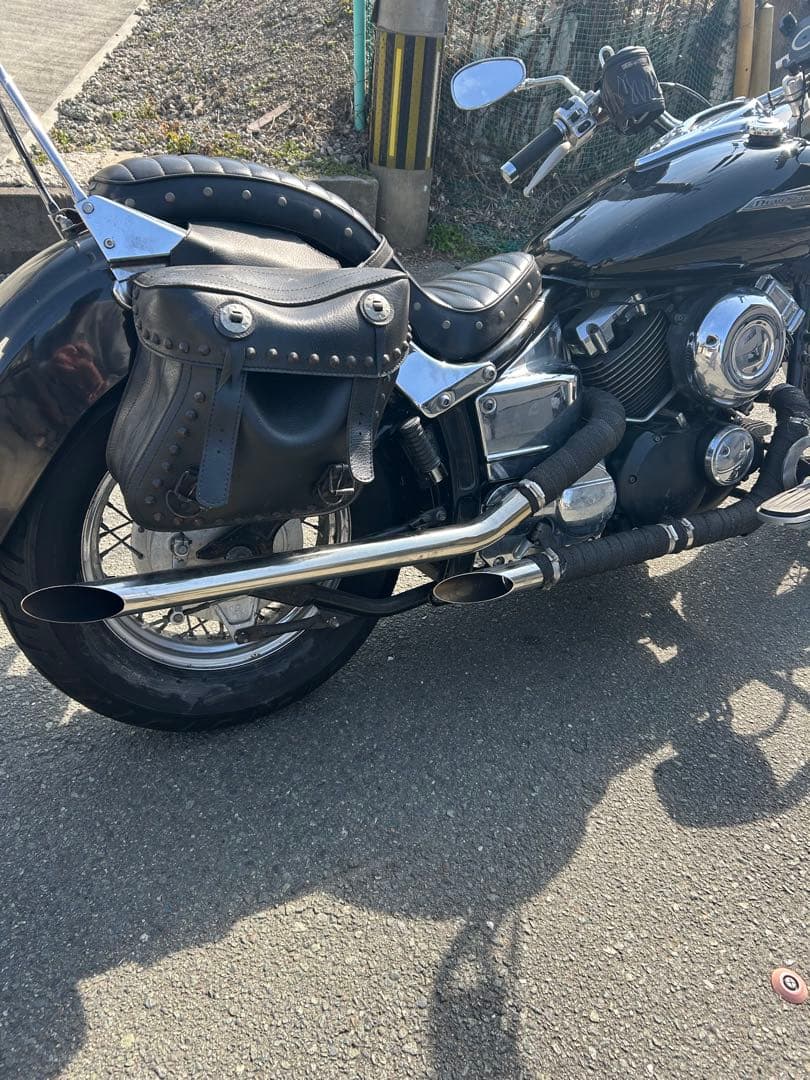 スラッシュカットマフラー