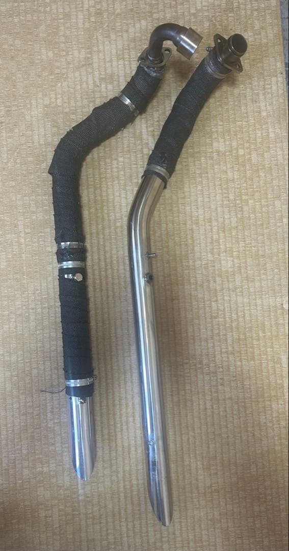 スラッシュカットマフラー