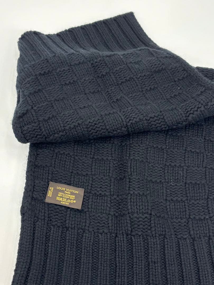 LOUIS VUITTON ダミエ柄 マフラー