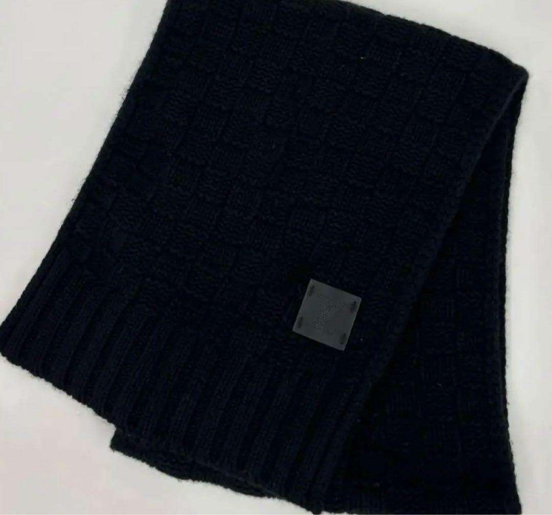 LOUIS VUITTON ダミエ柄 マフラー