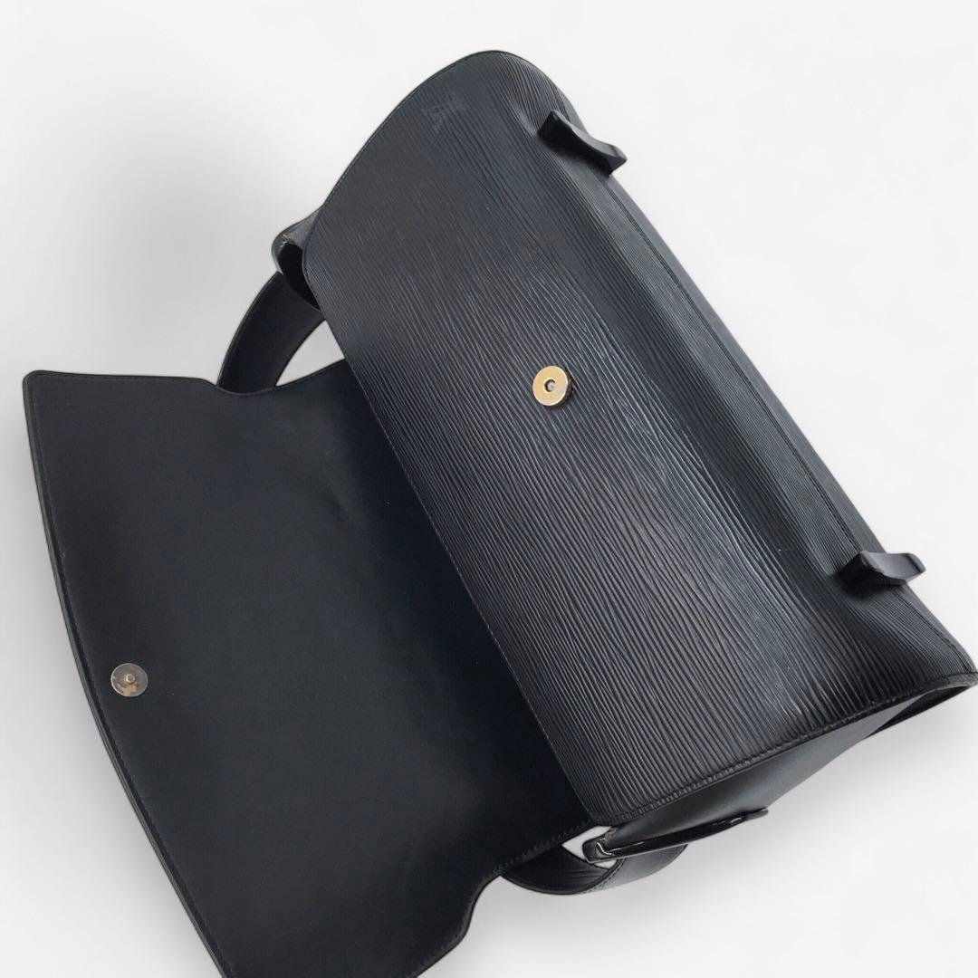 ルイヴィトン M52172 エピ ノクターン レザーショルダーバッグ ブラック