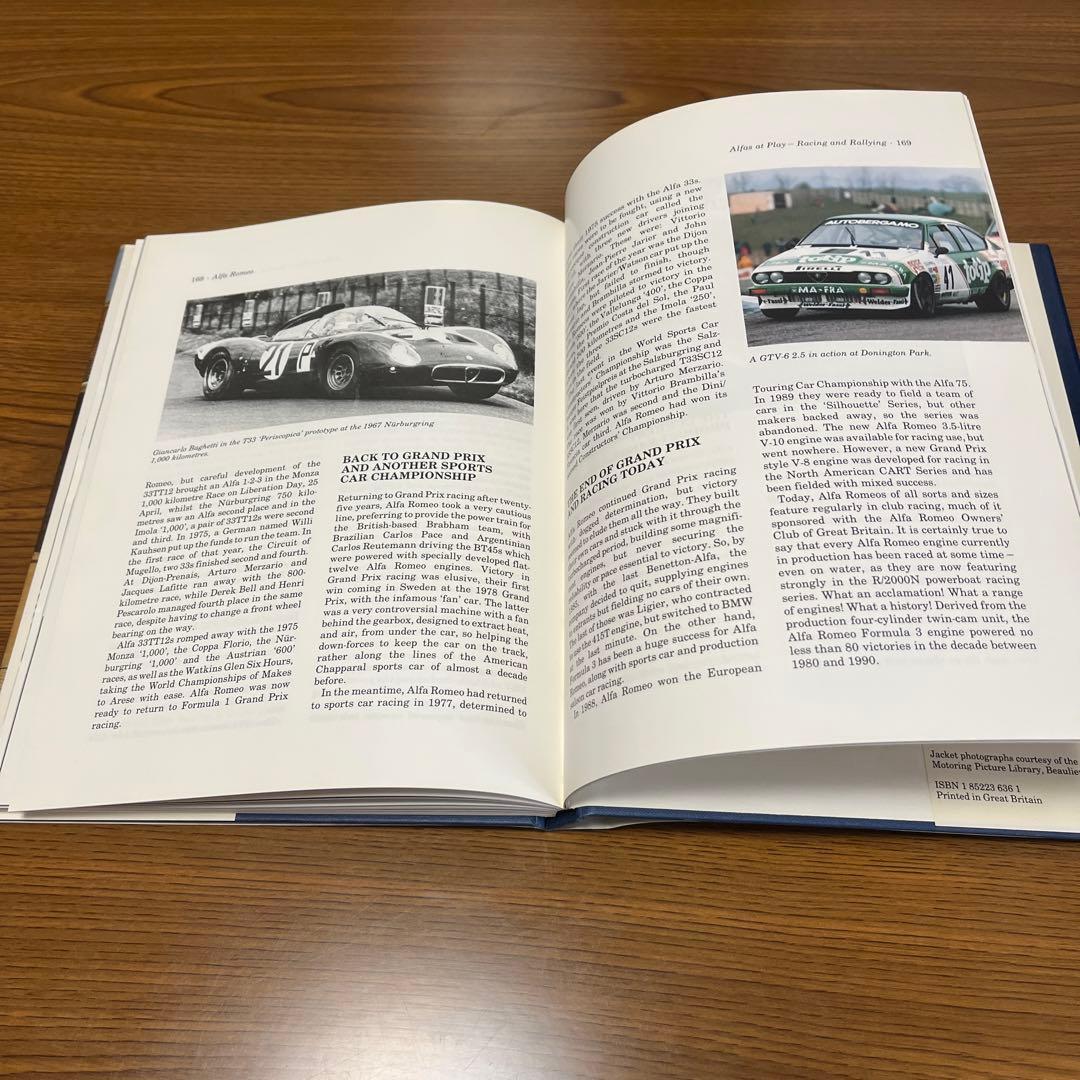 洋書 ALFA ROMEO The Complete Story