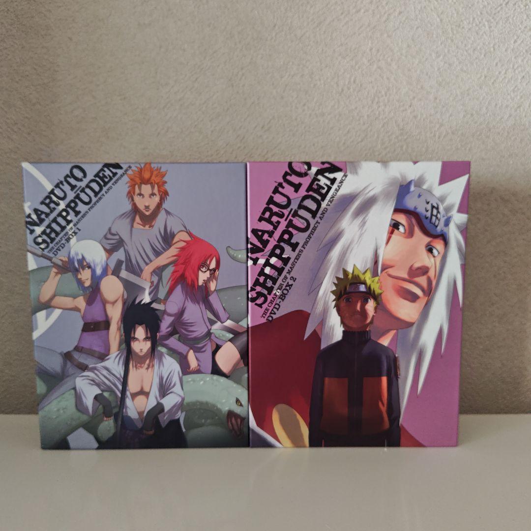 美品NARUTO SHIPPUDEN DVDボックスセット師の予言と復讐の章