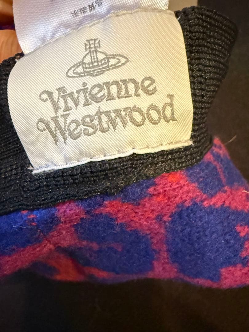 Vivienne Westwood レオパード柄 ニットベレー帽