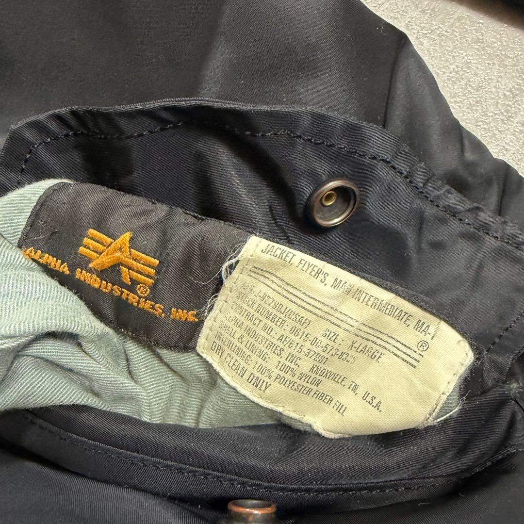 ALPHA アルファ　フライトジャケット　MA-1 3