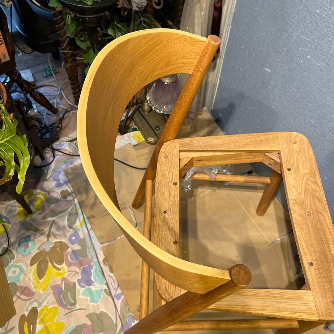 L１　SOLK チェア カスタマイズ　座面張り込み仕上げ