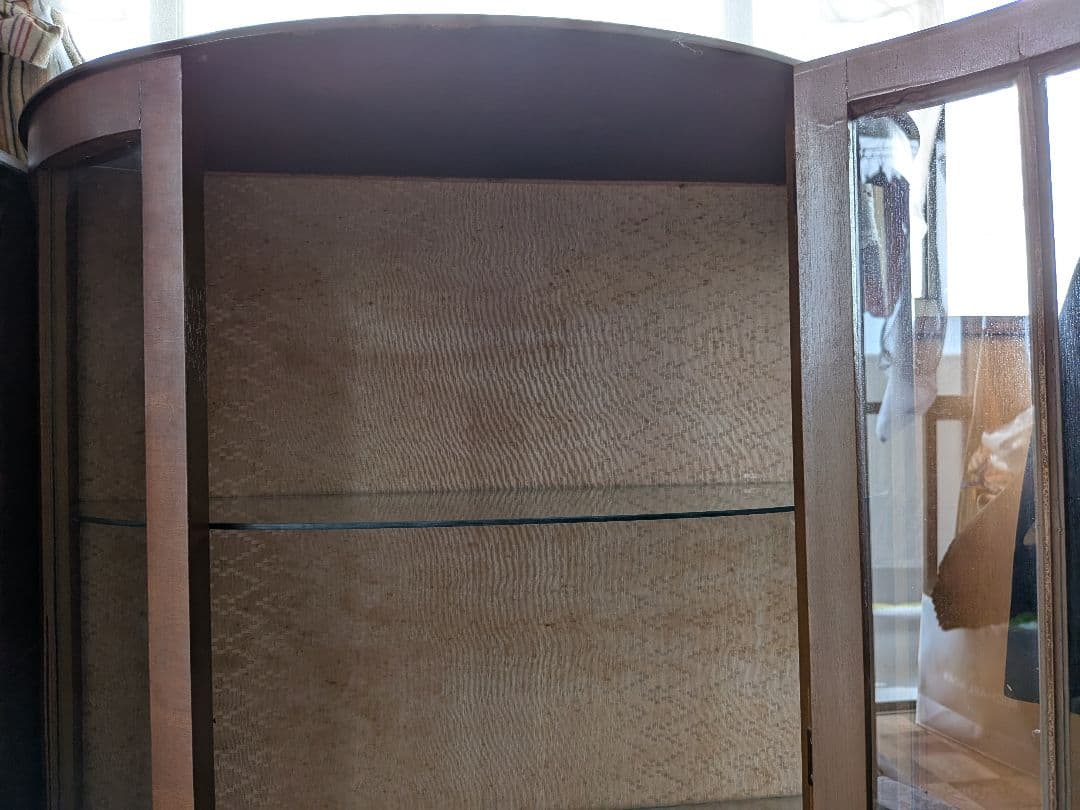 ★イギリスアンティーク★ガラスキャビネット