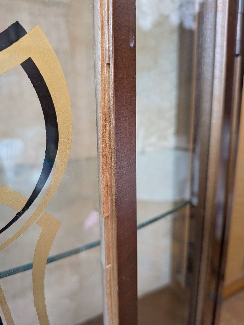 ★イギリスアンティーク★ガラスキャビネット