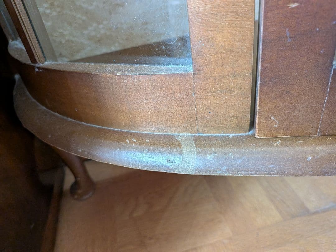 ★イギリスアンティーク★ガラスキャビネット