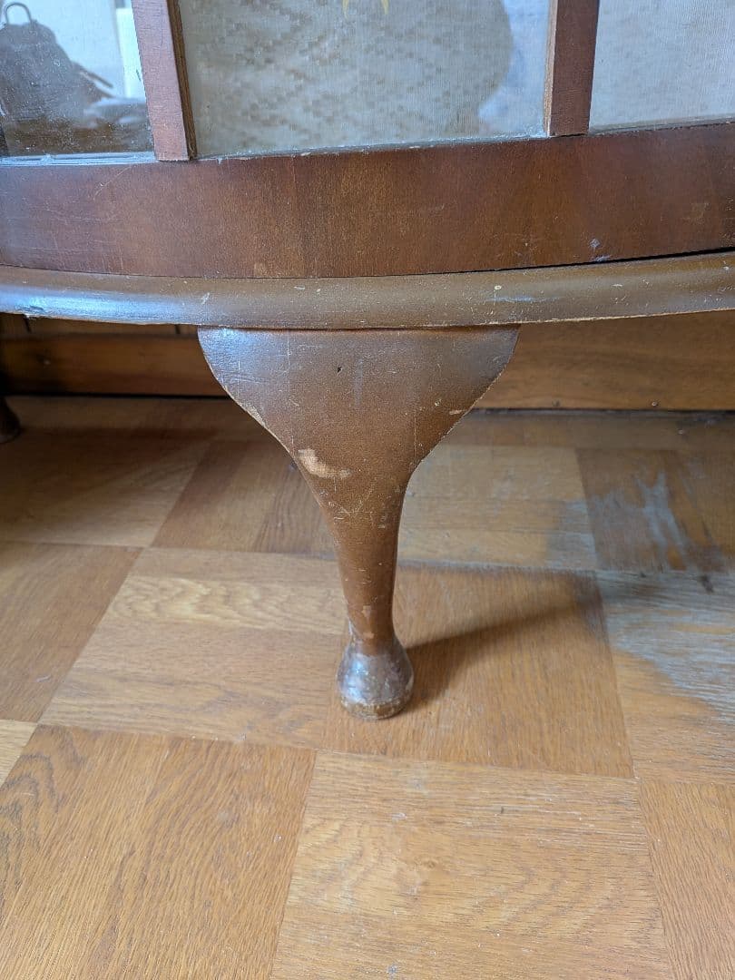 ★イギリスアンティーク★ガラスキャビネット