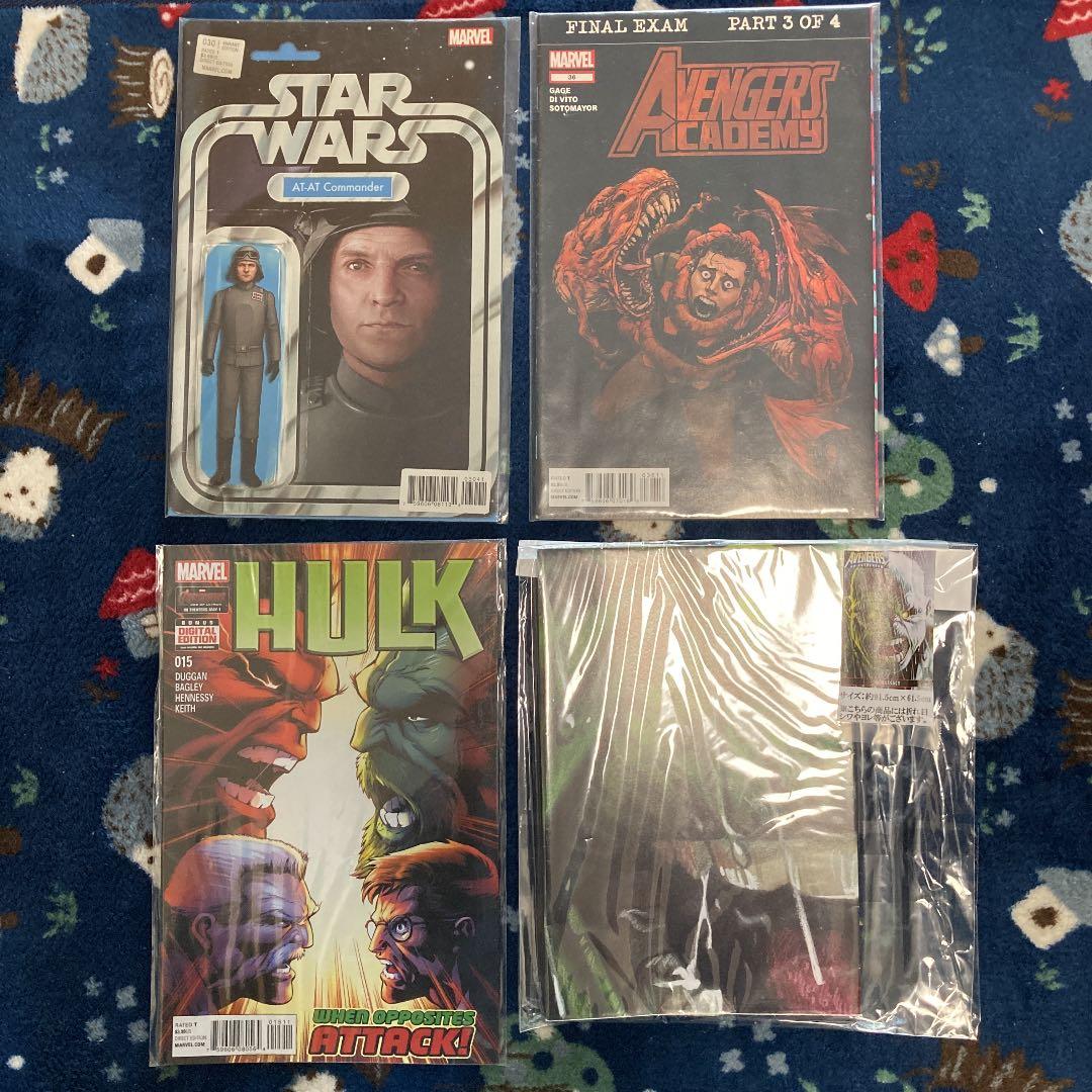 アメコミ　スターウォーズ　マーベル　ヘルボーイ