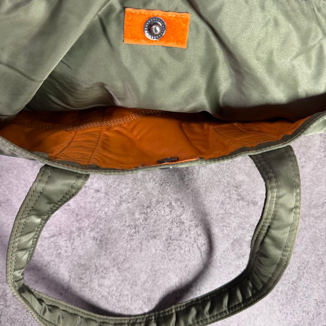 【廃盤希少カラー】ポーター　タンカー　ミニボストンバック　セージグリーン　y2k