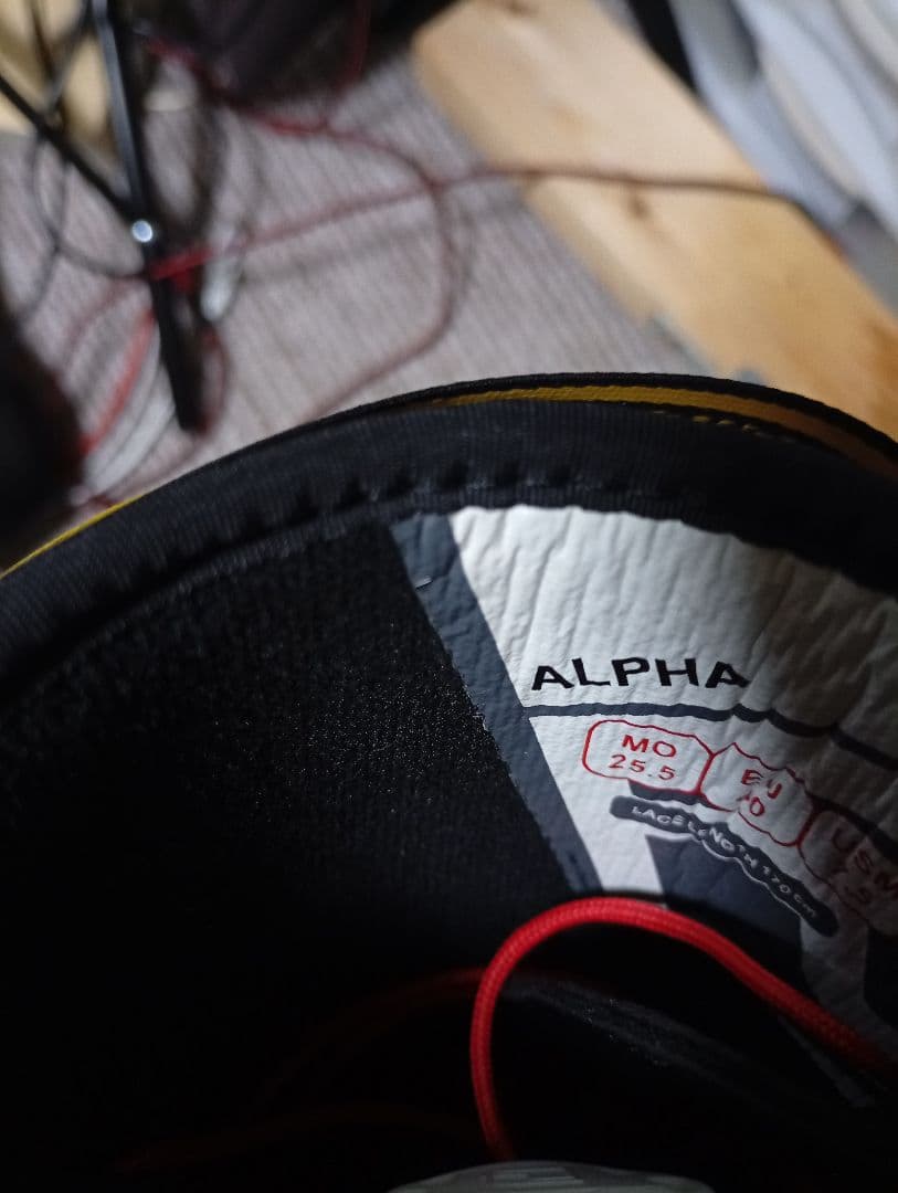 ディーラックス ALPHA スノーボードブーツ 25.5cm グラトリ　パウダー