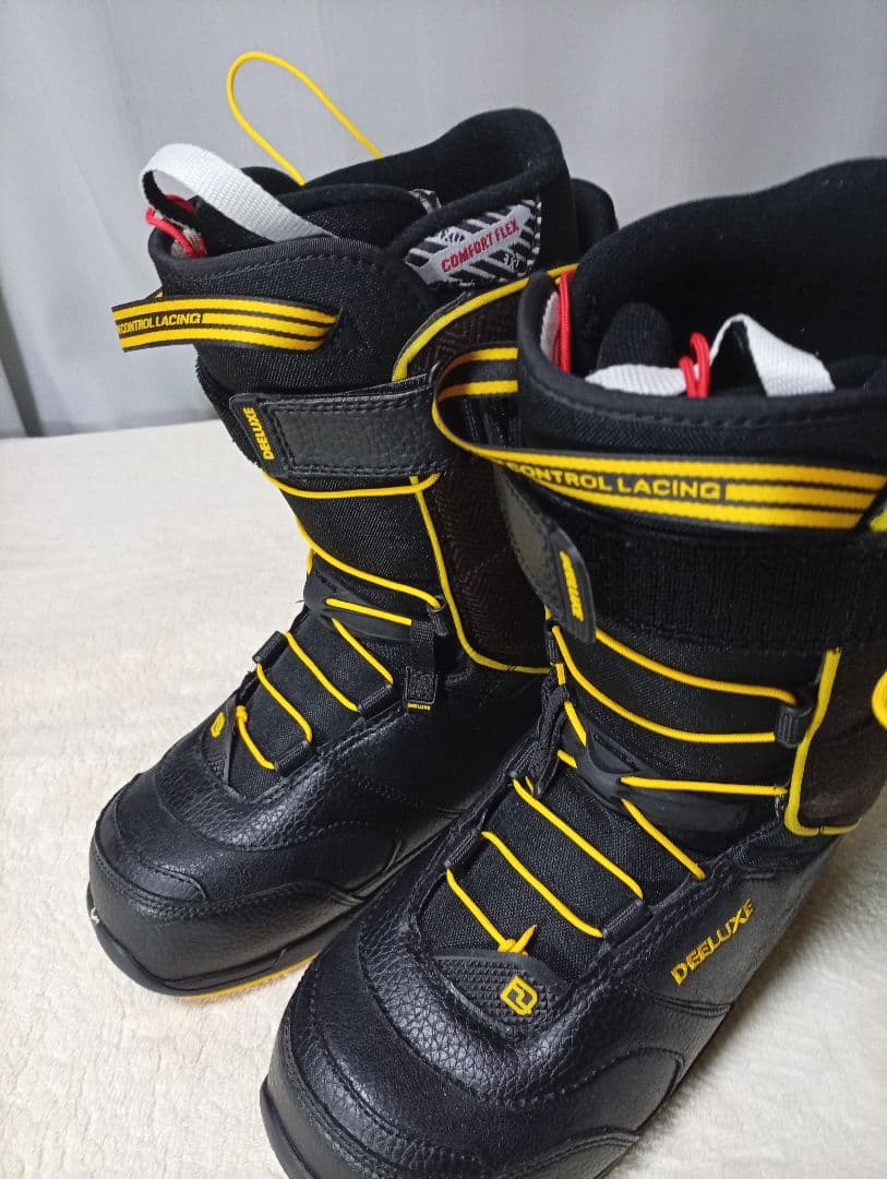 ディーラックス ALPHA スノーボードブーツ 25.5cm グラトリ　パウダー