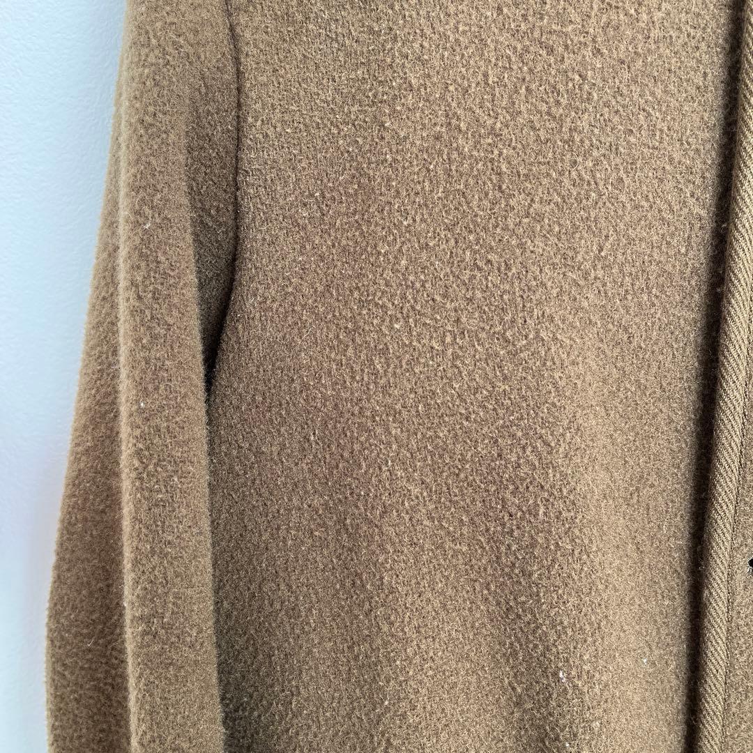 【ダントン】【中古】ウールパイルノーカラージャケット