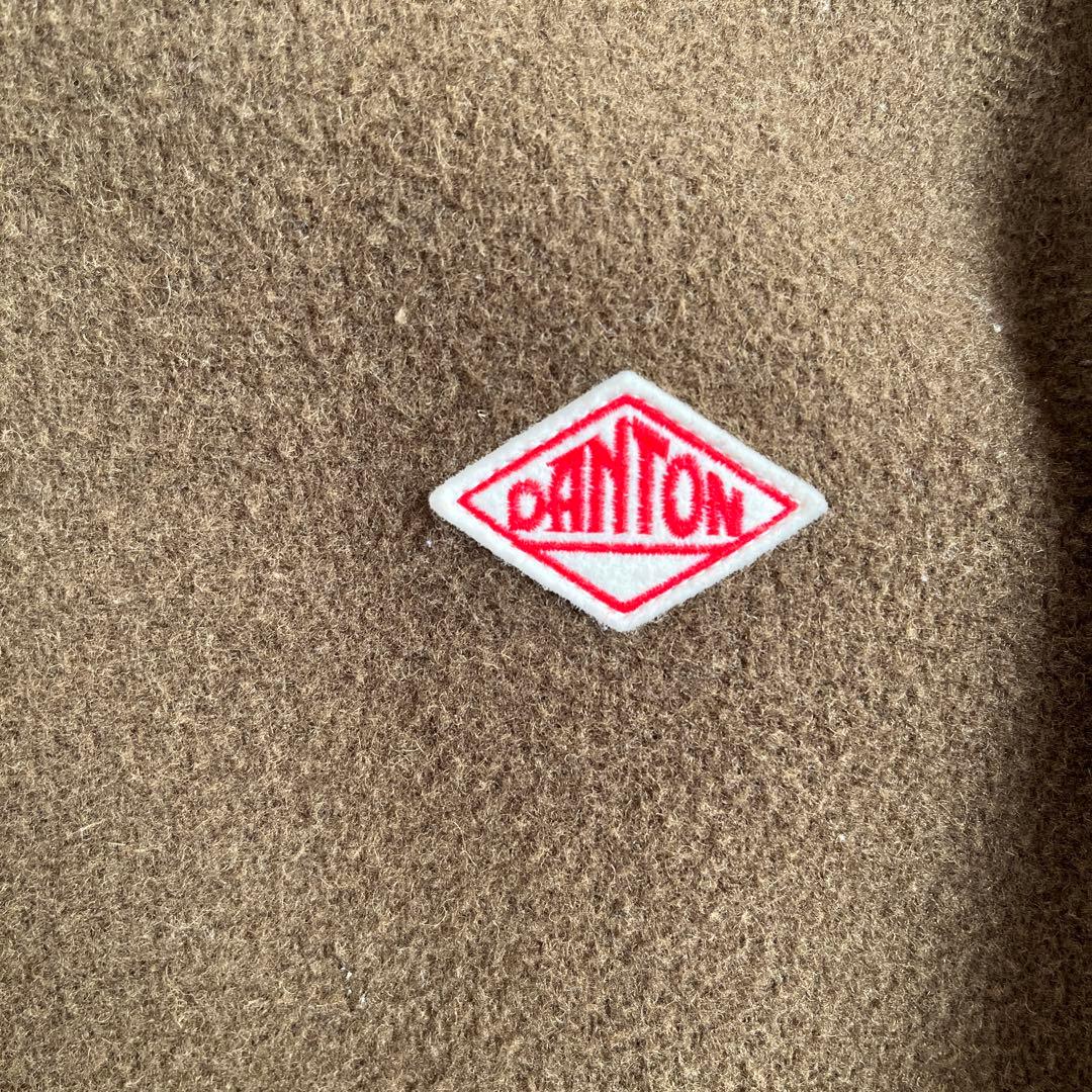 【ダントン】【中古】ウールパイルノーカラージャケット