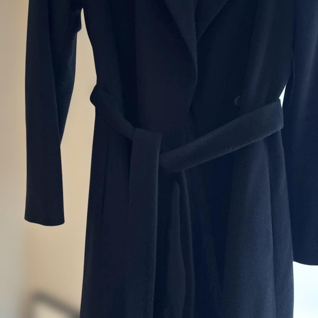 BALLSEY ブラック カシミヤコート