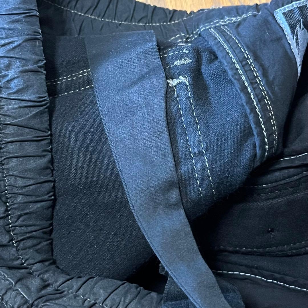 Rick Owens DRKSHDW MASTODONデニム Mブラックカーゴ